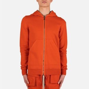 Rick Owens DRKSHDW Gimp Hoodie In Orange